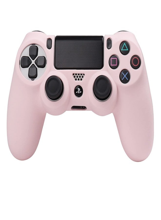 RALAN Pink Controller Skins for PS4, Silicone Controller Cover Skin Protector Compatible with PS4 Slim/PS4 Pro Controller (Pink Pro Thumb Grip x 6,Skull Cap Grip x 2)(Camouflage Pink+White Pink - Image 2