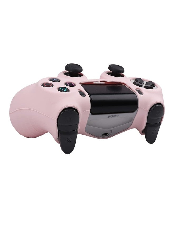 RALAN Pink Controller Skins for PS4, Silicone Controller Cover Skin Protector Compatible with PS4 Slim/PS4 Pro Controller (Pink Pro Thumb Grip x 6,Skull Cap Grip x 2)(Camouflage Pink+White Pink - Image 3