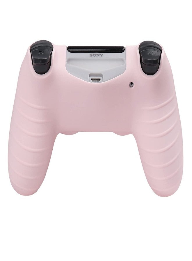 RALAN Pink Controller Skins for PS4, Silicone Controller Cover Skin Protector Compatible with PS4 Slim/PS4 Pro Controller (Pink Pro Thumb Grip x 6,Skull Cap Grip x 2)(Camouflage Pink+White Pink - Image 5