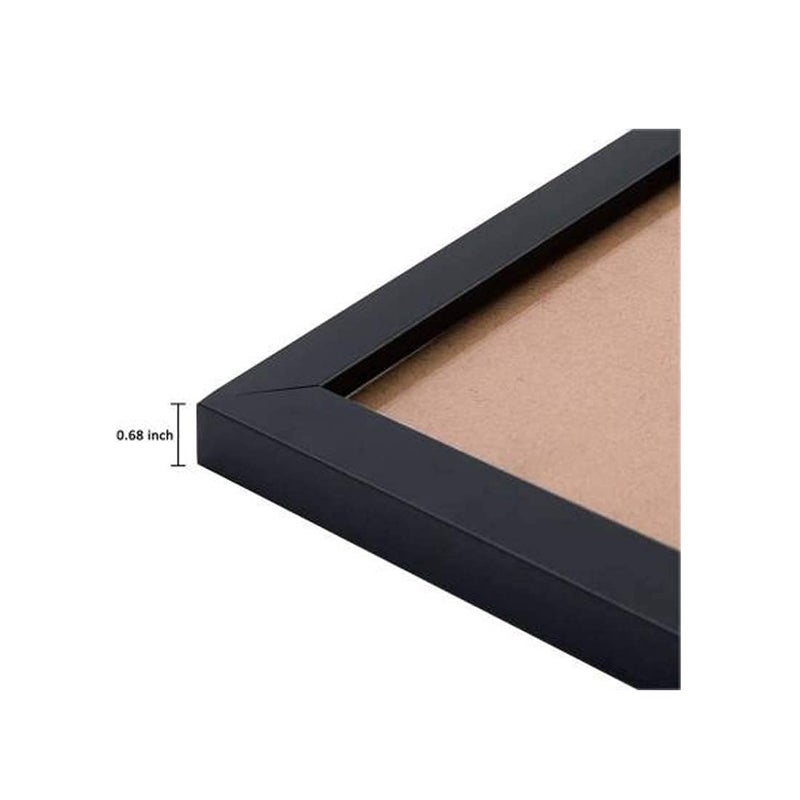CDM Wall Wood MDF Photo Frame With Glass (Black,9 Photos) - Image 4