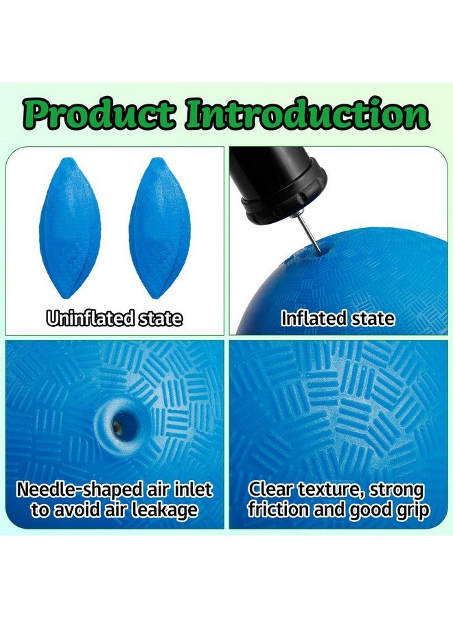 CACASO 24 Pcs Playground Balls,6 Inch Inflatable Dodge Balls,Sport Bouncy Balls with a Hand Pump,Dodgeball Balls for Indoors Outdoors Ball Games,Gym,School,Camps,Picnic - Image 4