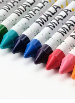 MALA 12 Pieces Wax Pencils  - Image 5