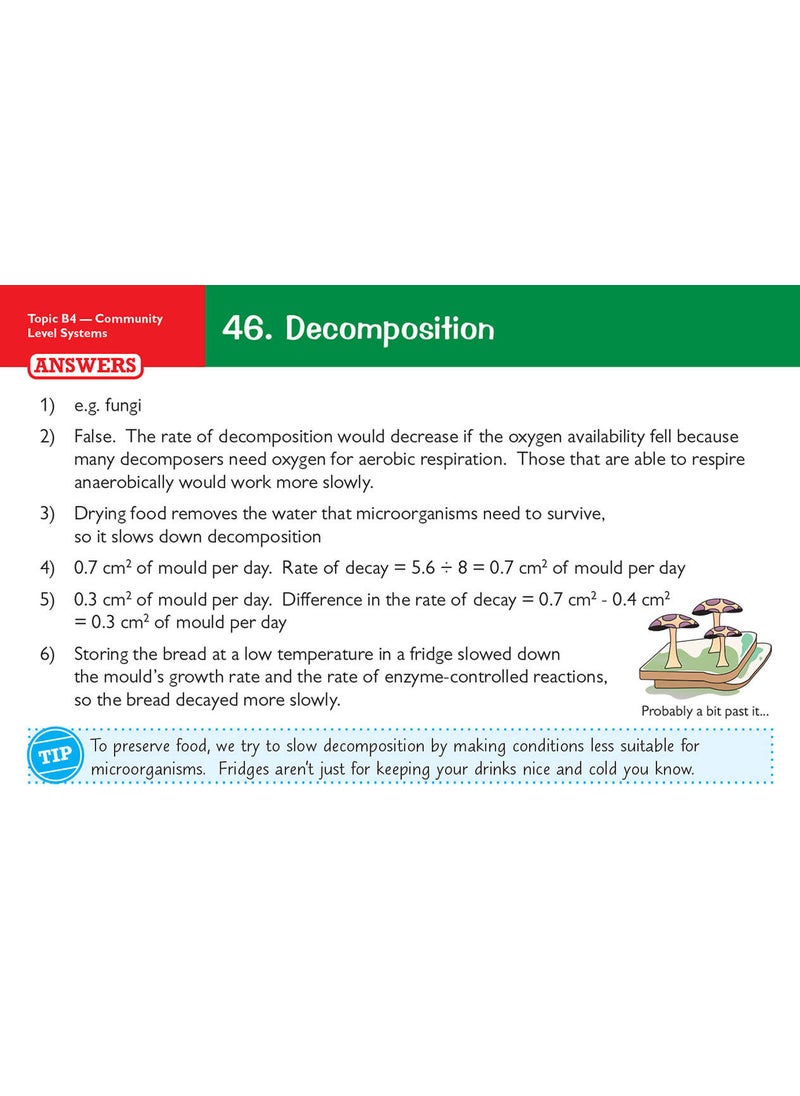 null - GCSE Biology OCR Gateway Revision Question Cards - Image 1