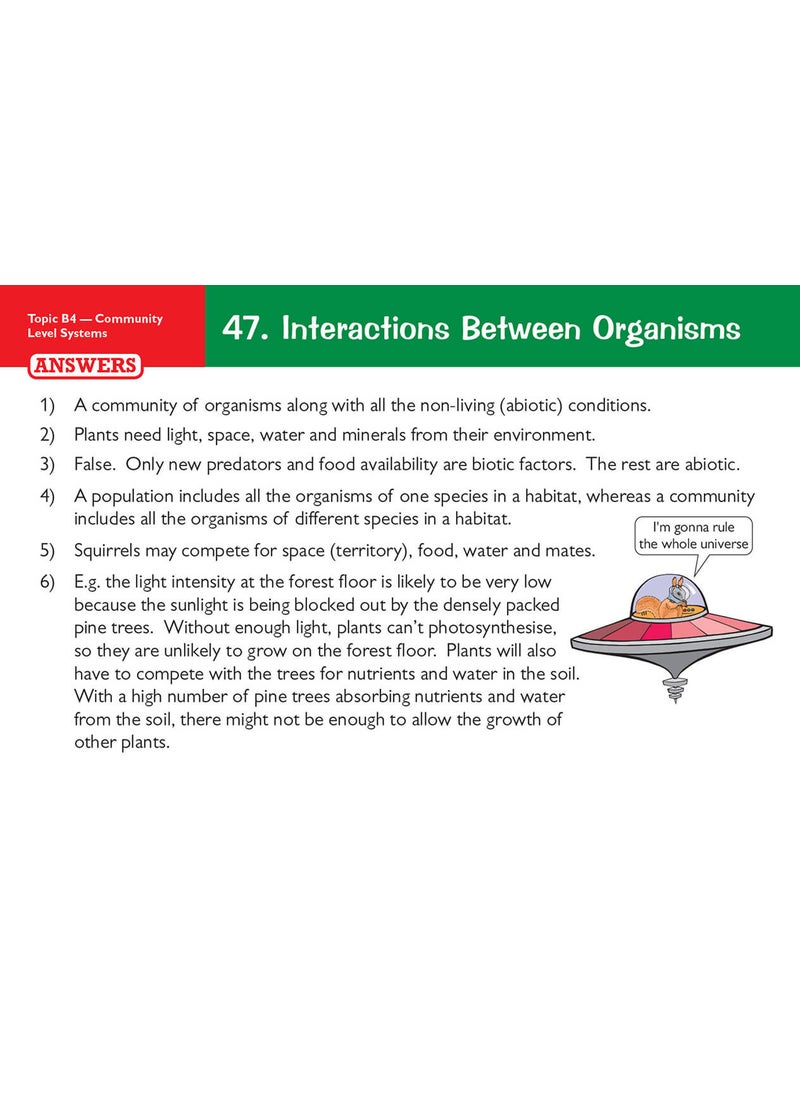 null - GCSE Biology OCR Gateway Revision Question Cards - Image 1