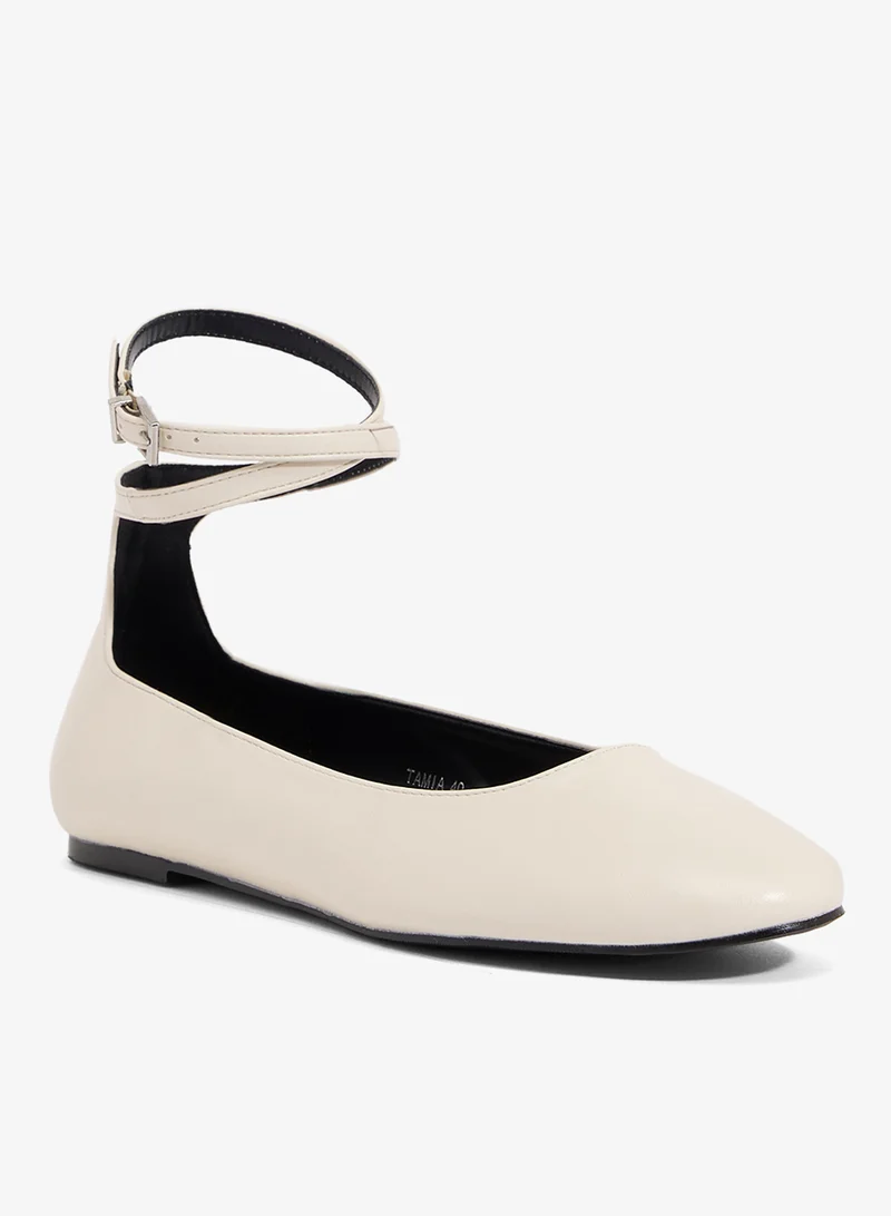 RAID Tamia Ankle Strap Ballerinas