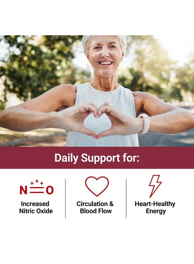 FORCE FACTOR Total Beets Blood Pressure Support Supplement, Beets Supplements with Beets Powder, Great-Tasting Beets Chewables for Heart-Healthy Energy, and Increased Nitric Oxide, 120 Chews, 2-Pack - Image 3