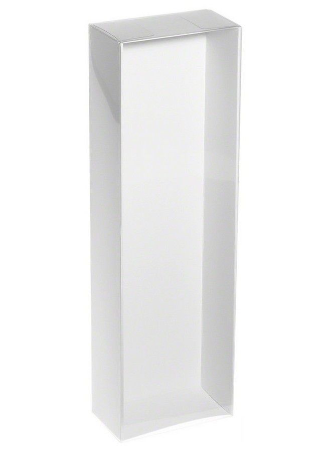 Collecting Warehouse Redoll Clear Folding Display Box With White Liners And White Elastic For 11 12 Inch Dolls Or Action Figures 4" W X 2.25" D X 13" H Pack Of 6 - Image 1