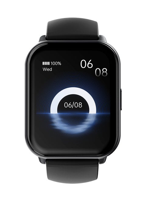 Zone2 1.96 Inch Ips Display Bt Calling Smart Watch - Black