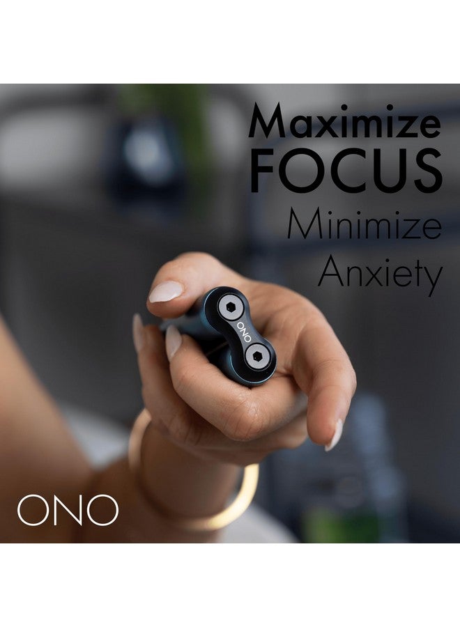 ONO Roller - Handheld Fidget Toy for Adults | Help Relieve Stress, Anxiety, Tension | Promotes Focus, Clarity | Compact, Portable Design (Junior Size/Aluminum, Teal) - Image 5