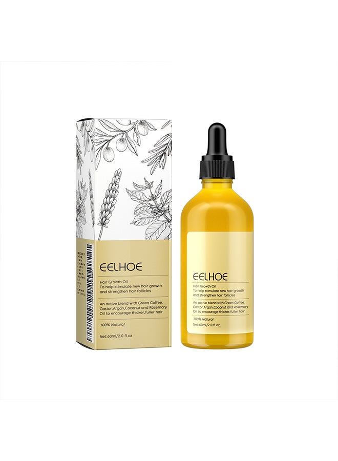 EELHOE Rosemary Hair Oil, repairs hair, smoothes hair, gently nourishes and radiates - Image 1