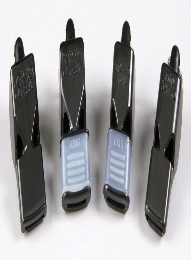 Fox 40 Original Fox 40 Mini Whistle with Lanyard, Black - Image 4