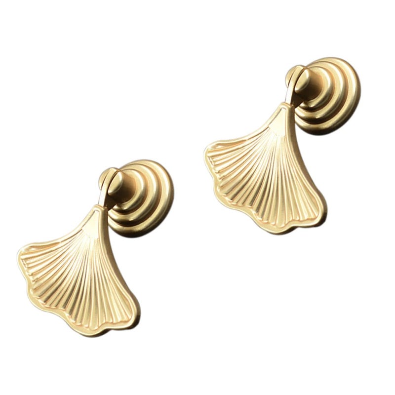 Zinc Alloy Cabinet Door Pull Handles 2pcs Small Round Knobs for Drawer Closet Cupboard - Image 2