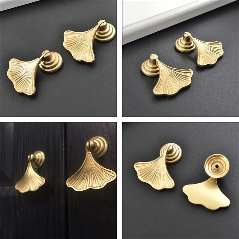 Zinc Alloy Cabinet Door Pull Handles 2pcs Small Round Knobs for Drawer Closet Cupboard - Image 5