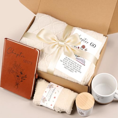 Giftota 60th Birthday Gifts for Women, Unique Chapter 60 Year Old Birthday Gifts for Women Happy 60th Bday Gift Basket for Her Turning 60 Year Old Gift Box Ideas for Woman Wife Mom Grandma Sister Friend - Image 5
