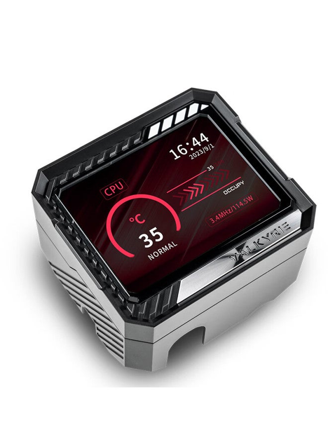 Valkyrie V360 Loki Vk All-in Cpu Liquid Cooler, 3.5-inch Ips Lcd Screen, Lcp Fan Blades, Supports Lga1700 - Image 2