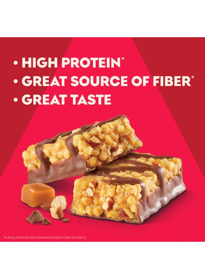 Atkins High Protein Bar, Chocolate Almond Caramel, Keto Friendly, Gluten Free with Real Almond Butter, 4 Count (Pack of 1) - Image 5