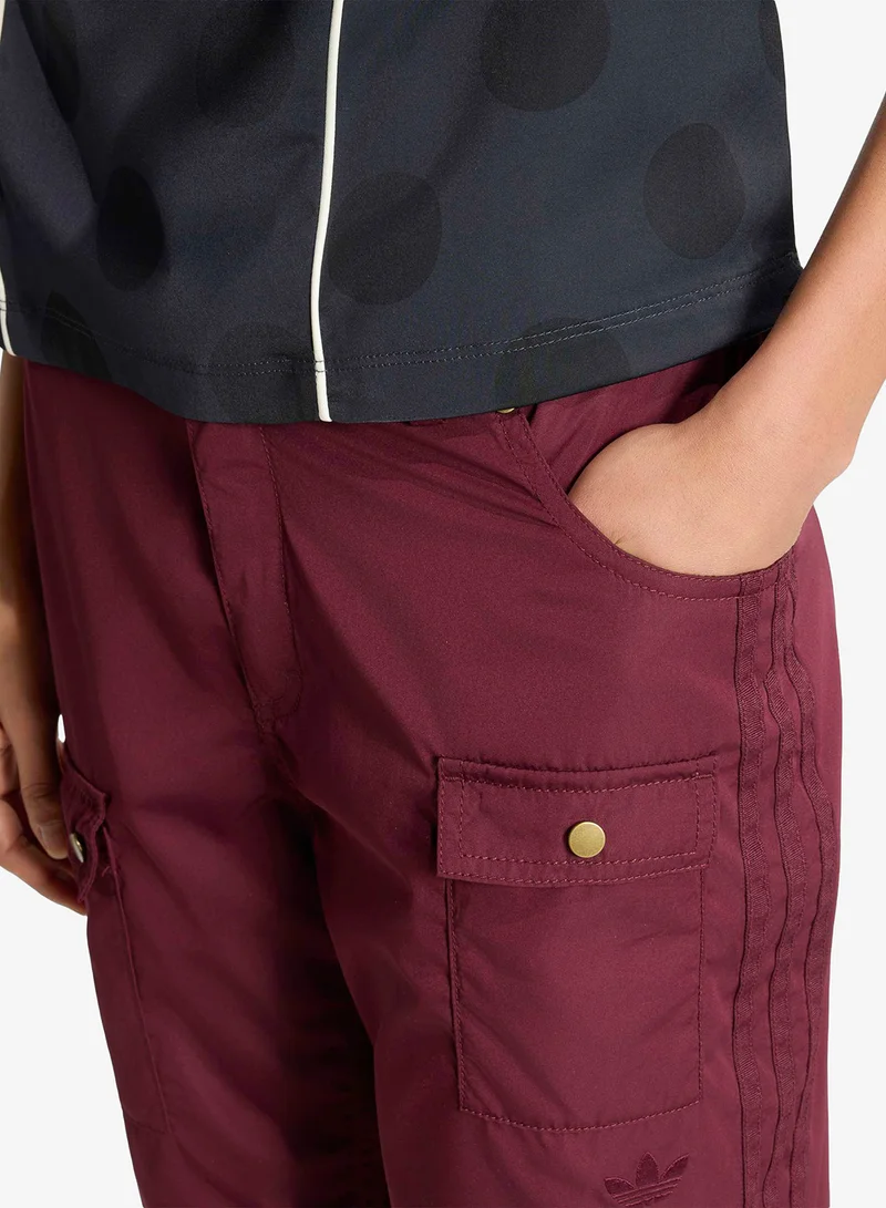 Adidas Originals MAROON Essential Logo Sweatpants for Women | Best Price UAE
