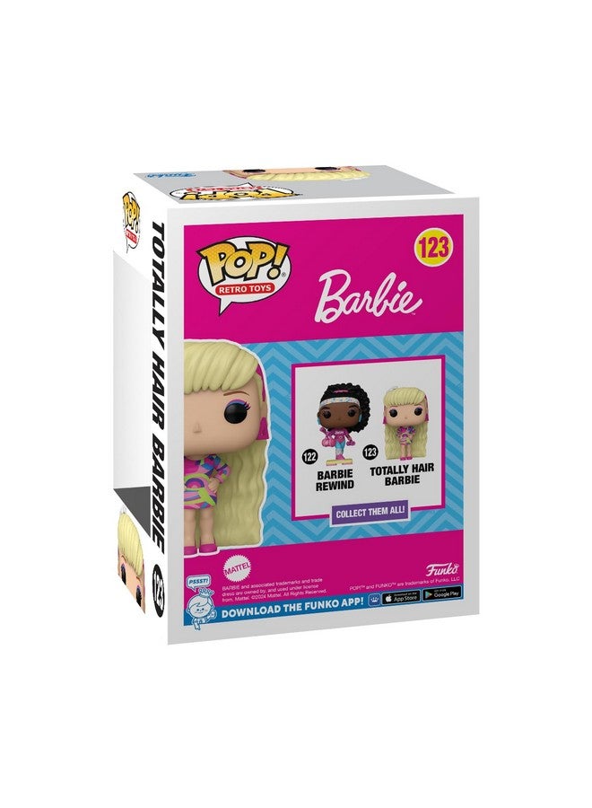 Funko POP! Vinyl: Barbie - Totally Hair Barbie - Collectable Vinyl Figure - Gift Idea - Official Merchandise - for Kids & Adults - Ad Icons Fans - Model Figure for Collectors and Display - Image 3