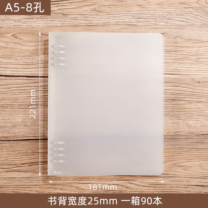 Loose-Leaf Paper A4 B5 A5 Plastic Paper 26 Holes 20 Holes 30 Holes Classification Index Page - Image 1