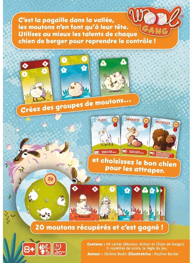 Gigamic - Wool Gang - Board Game - Image 2