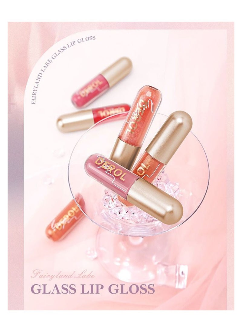 DEROL 5 Piece Fairland Lake Glass Lip Gloss  - Image 4
