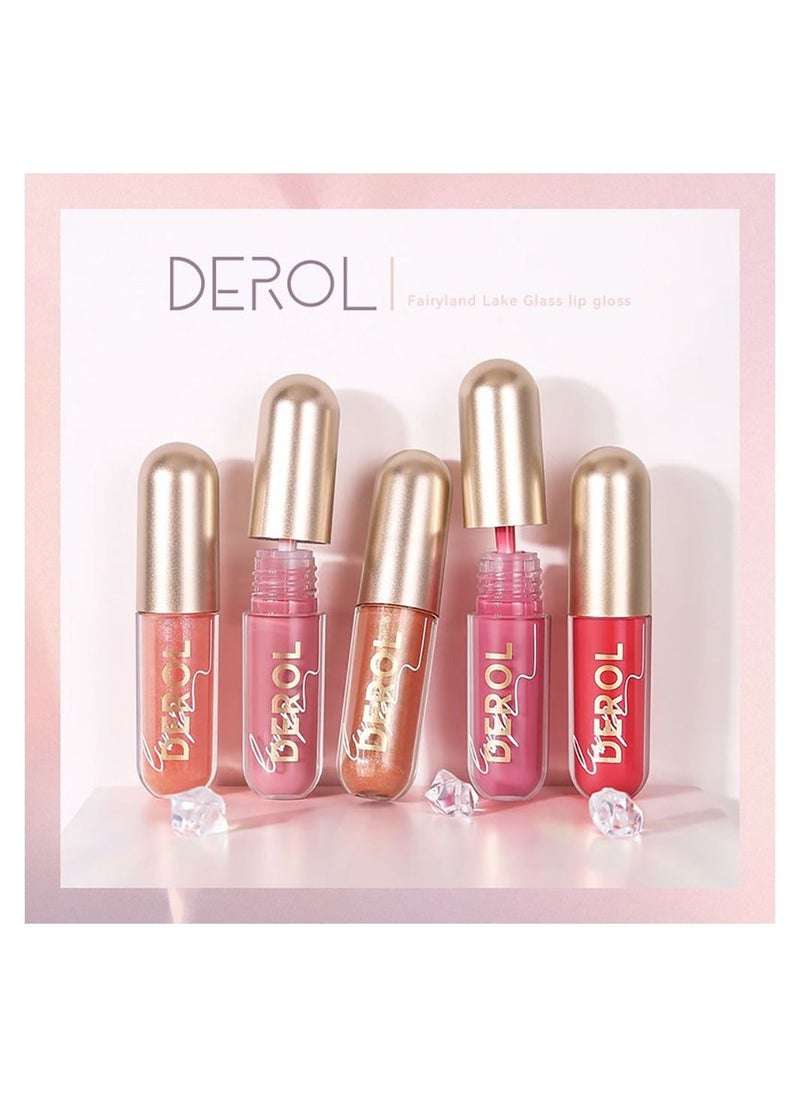 DEROL 5 Piece Fairland Lake Glass Lip Gloss  - Image 5