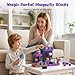 3 otters Magnetic Blocks 150PCS Portal Set STEM Magnet Cubes Construction Toys for Kids Sensory Stacking Building Blocks Christmas Birthday Gifts for Boys Girls - Image 4