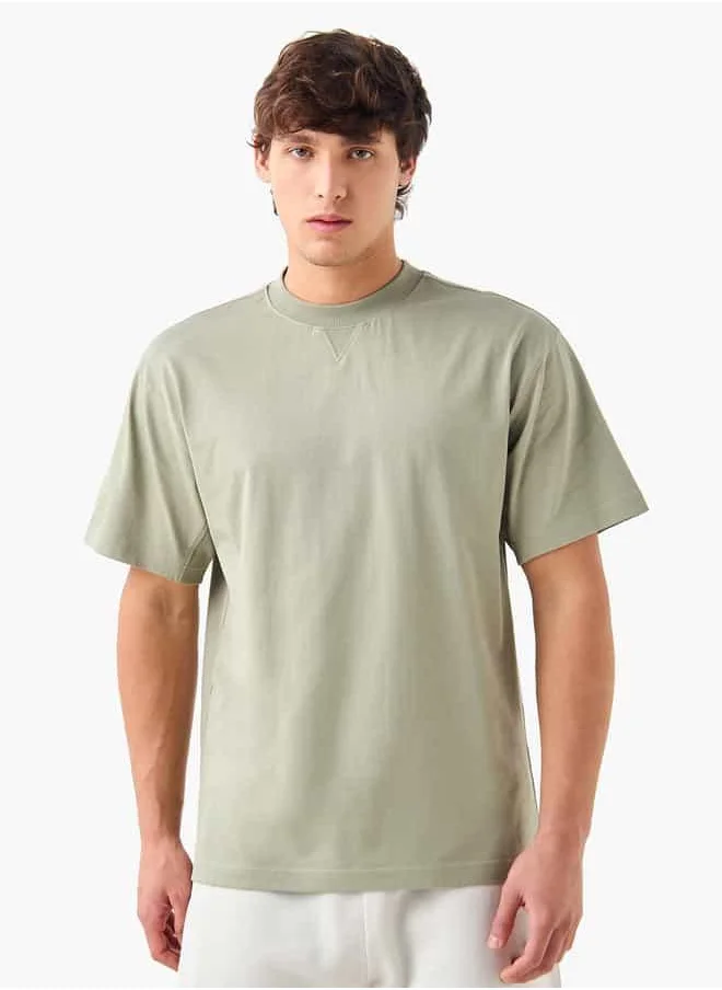 كابا Kappa T-shirt with Short Sleeves and Crew Neck