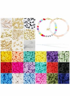 Excefore Seed Beads for Jewelry Making Kit, Bracelet Making Supplies - with Glass Faceted Beads, Hoop Earrings, Copper Wire, String and Charms for DIY Rings Waist Beads Earring Necklace Gift  - Image 2