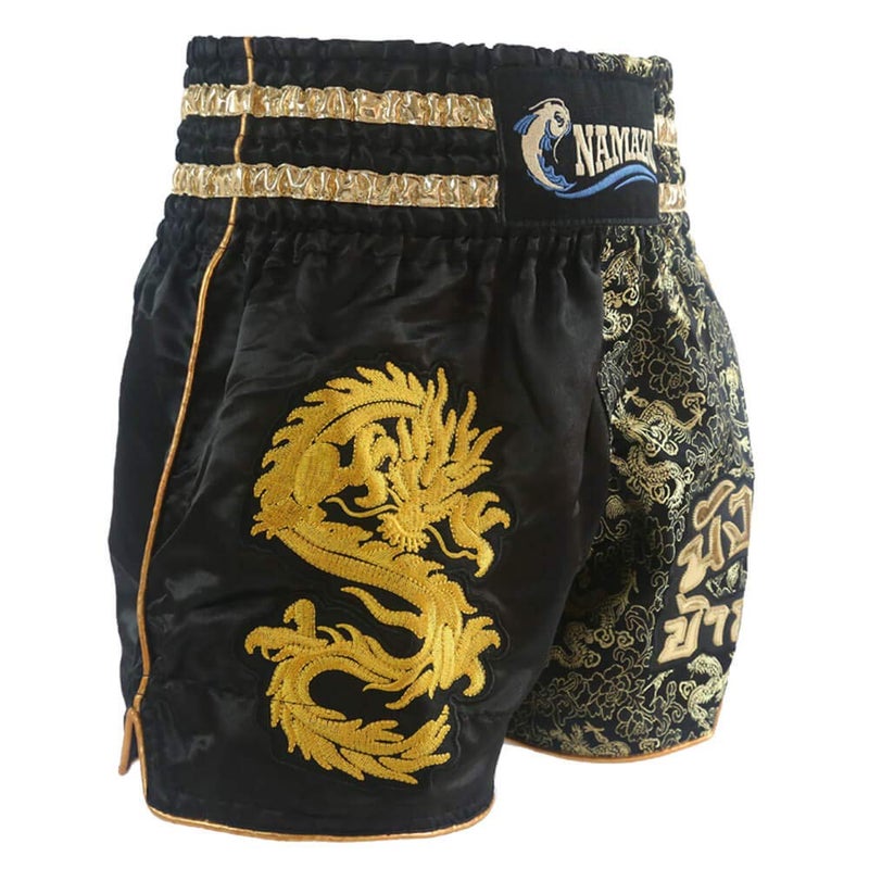 NAMAZU Muay Thai Shorts for Men and Women, High Grade MMA Gym Boxing Kickboxing Shorts Workout Training Grappling Martial Arts Fight Shorts Clothing. - Image 4