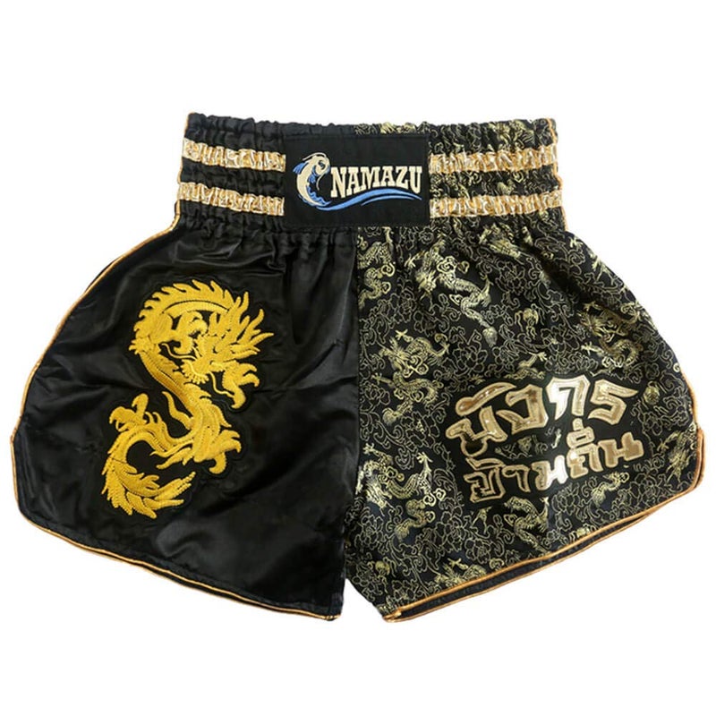 NAMAZU Muay Thai Shorts for Men and Women, High Grade MMA Gym Boxing Kickboxing Shorts Workout Training Grappling Martial Arts Fight Shorts Clothing. - Image 1