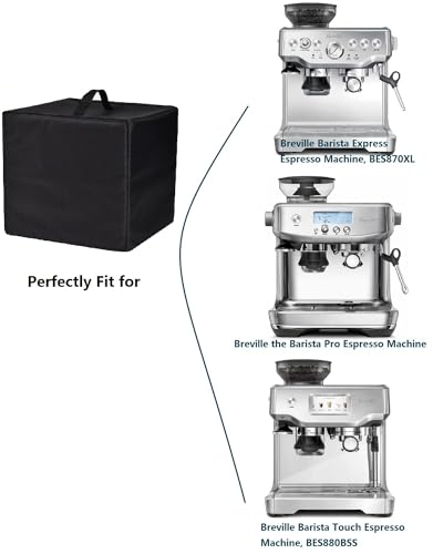AF-WAN Espresso Machine Dust Cover Waterproof, Compatible With Breville Barista Express & Pro Espresso Machines, BES870XL/BES880BSS - Image 3