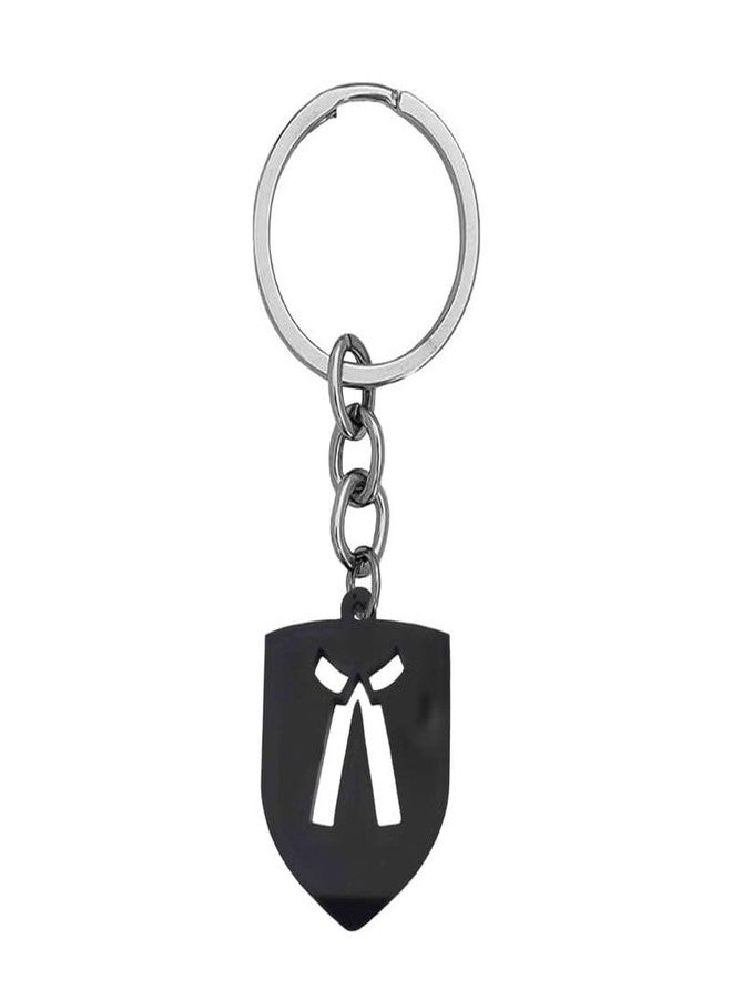 M Men Style Advocate keyring Black keychain for lawyer,judges,and official purpose Key Chain LA501 (Acrylic- Black) - Image 1