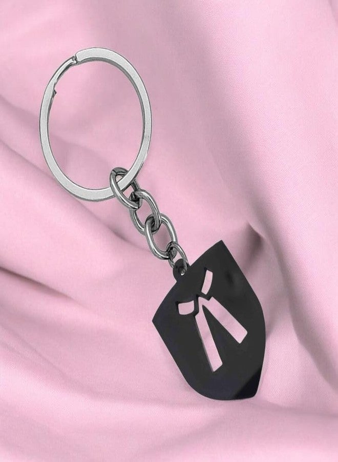 M Men Style Advocate keyring Black keychain for lawyer,judges,and official purpose Key Chain LA501 (Acrylic- Black) - Image 4