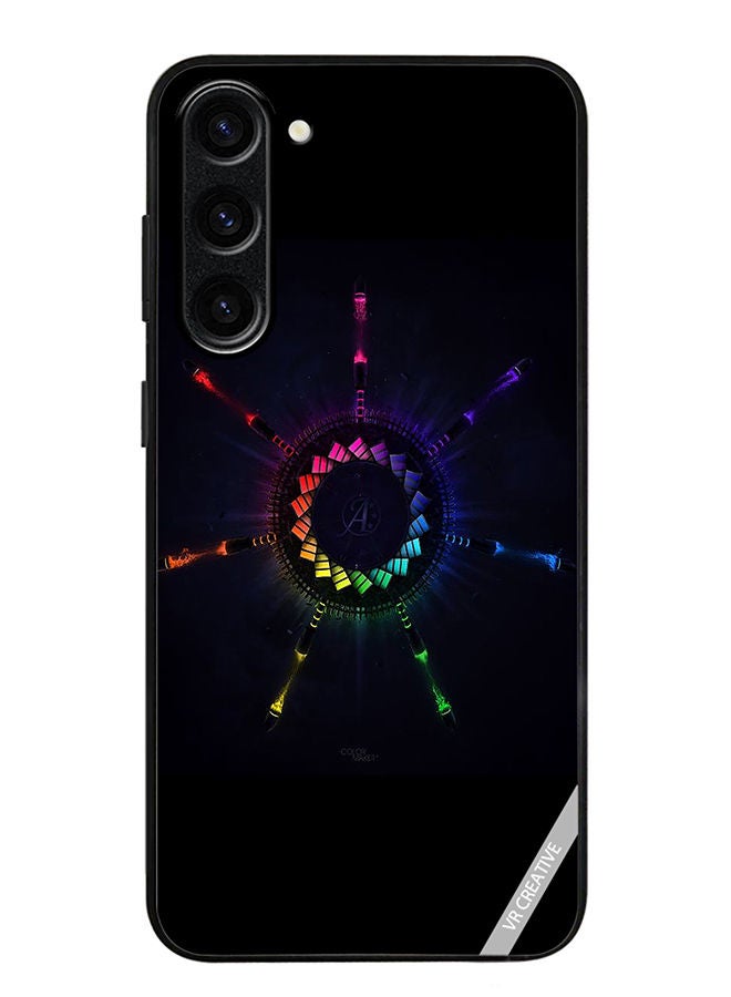VR CREATIVE Protective Case Cover For Samsung Galaxy S23 Multicolour Design - Image 1