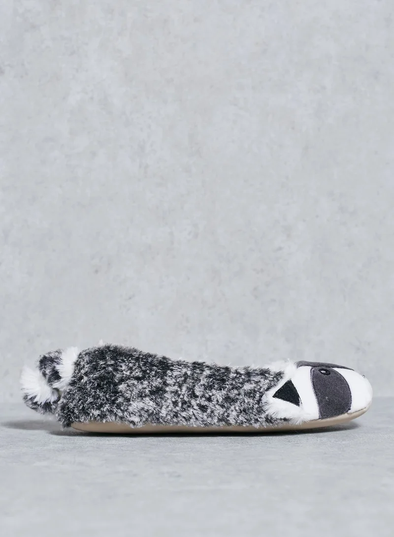 DOROTHY PERKINS Raccoon Slippers
