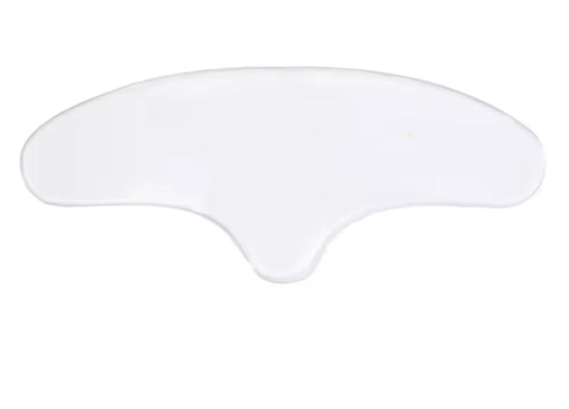 Reusable Silicone Anti-Wrinkle Patches, Transparent Facial Patches for Eyes or Forehead, Hydrating Skin Care, 6-8 Hour Use (forehead-patch)