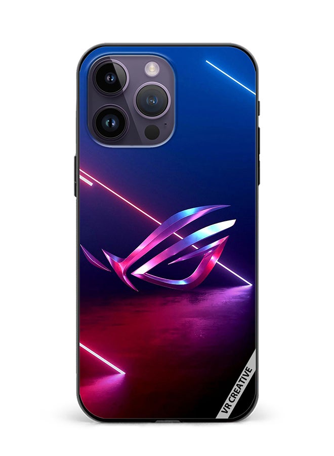 VR CREATIVE Protective Case Cover For Apple iPhone 16 Pro Max Republic Of Gamers Logo Design Multicolour