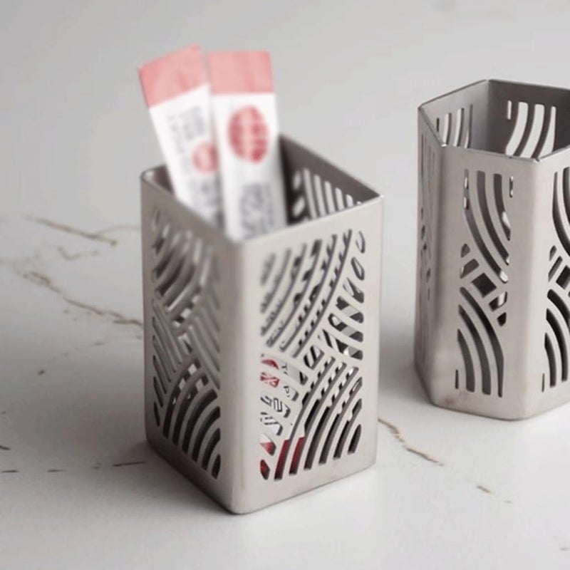 Toothpick Dispenser Stainless Steel Toothpick Holder, Toothpick Jar, Fruit Pick Holder Toothpicks for Appetizers(2) - Image 4
