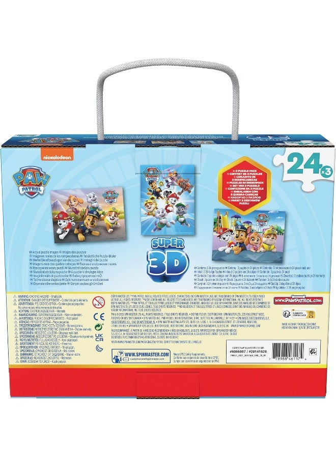Spin Master Games Puzzle 3D Patrulla Canina Paw Patrol 3 x 24 pieces for Kids Ages 4 years and above - Image 4