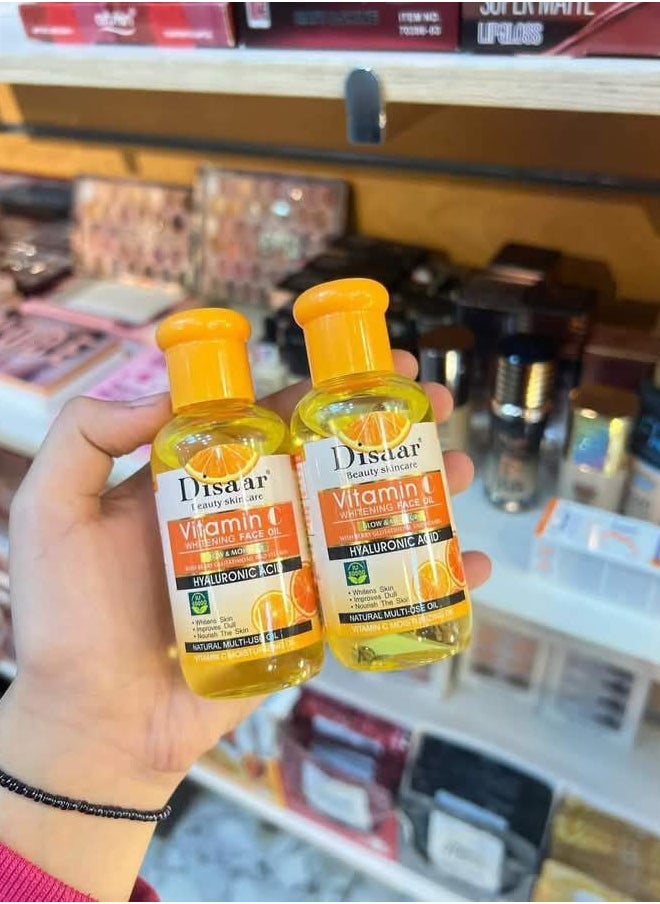 Disaar DISAAR Beauty Vitamin C Face Oil Hyaluronic Acid Facial Moisturizing Essence Nourish Skin 75ml/2.5fl.oz  - Image 3