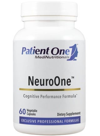Patient One NeuroOne | Supplement to Support Memory, Cognition, Mood and Focus* | with Citicoline, Acetyl-L-Carnitine, Gingko and More | 60 Capsules - pzsku/ZAC628244C6DA697B32F8Z/45/_/1735907790/b0dd6c94-a512-47d2-be04-ca5539be41e3
