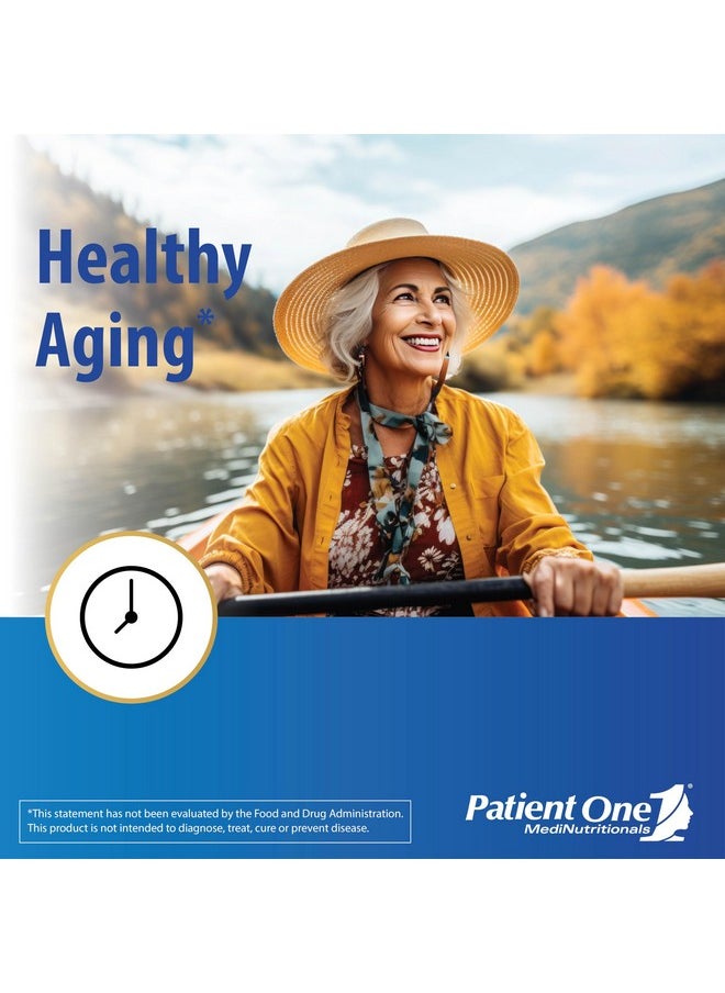 Patient One Patient One NeuroOne | Supplement to Support Memory, Cognition, Mood and Focus* | with Citicoline, Acetyl-L-Carnitine, Gingko and More | 60 Capsules  - Image 5
