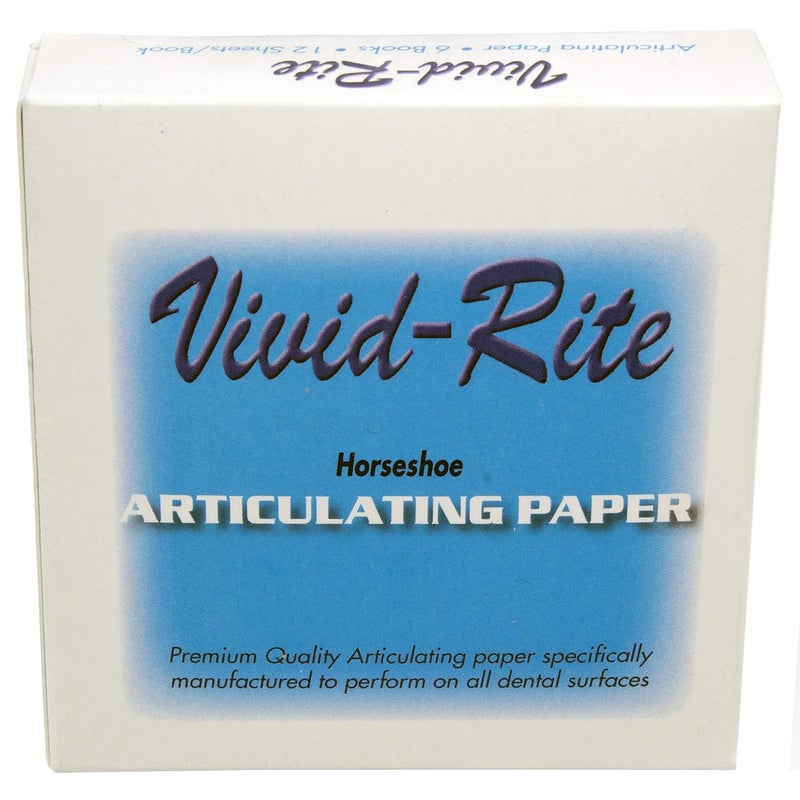 Pearson Vivid Rite Horseshoe Articulating Paper, Pack of 72 (Red Blue) - Image 2