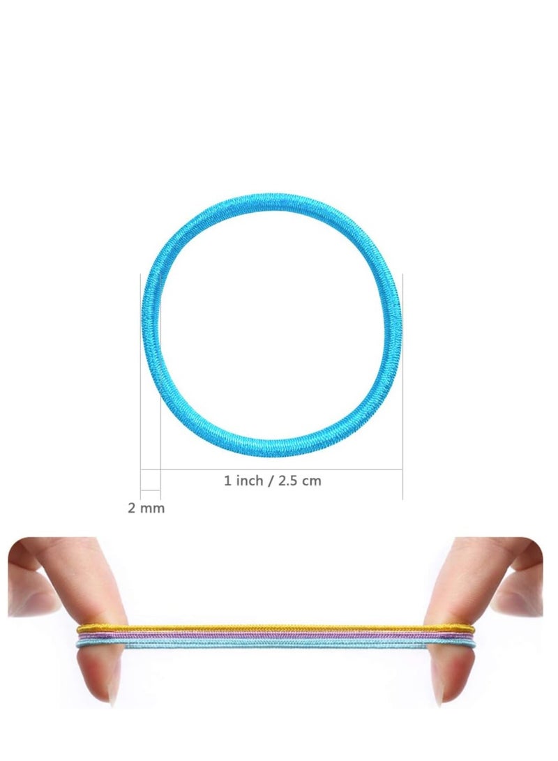 Loquat Baby Hair Ties for Girls - 200 Pieces Small Elastic Hair Bands for Toddlers Ponytail Holders, Baby Girls Hair Ties, Hair Accessories for Kids and Babies - Image 2