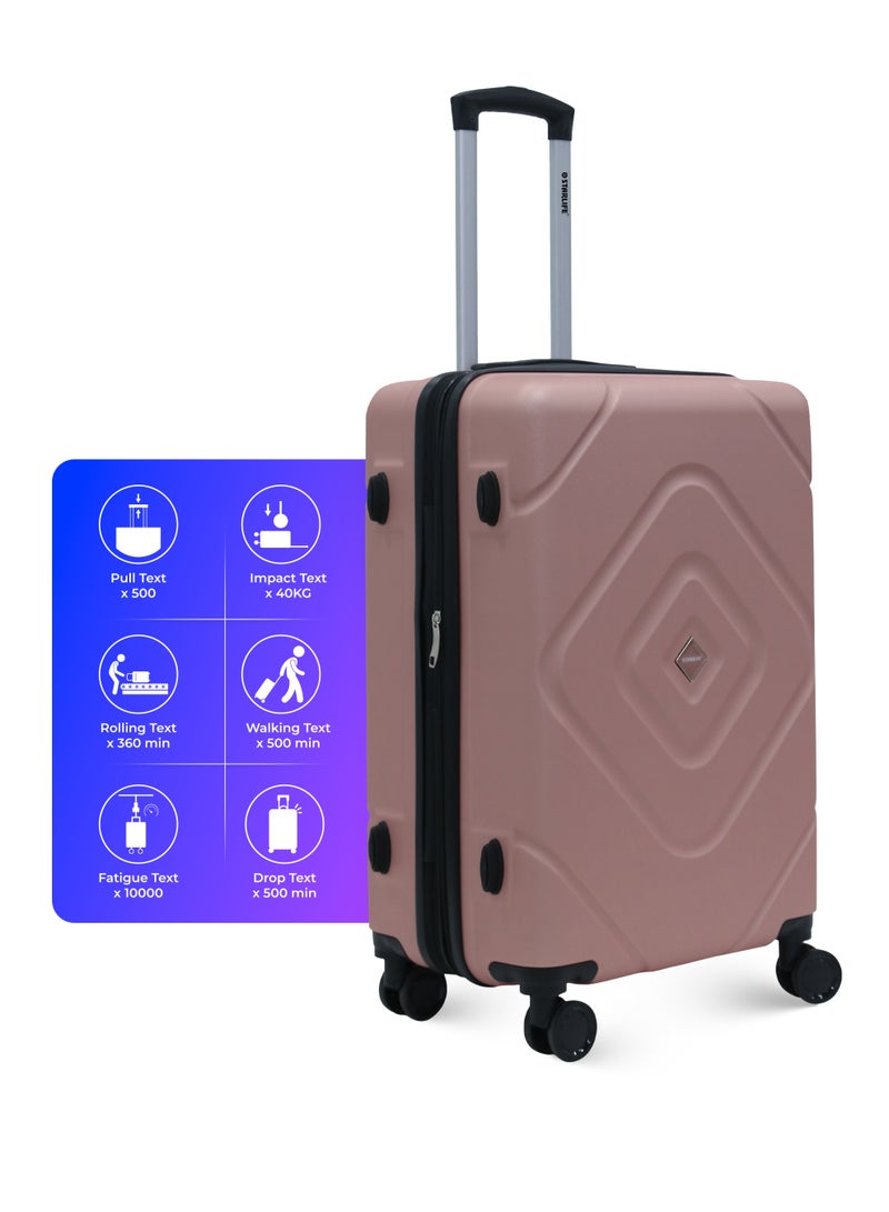 STARLIFE 3 Piece ABS Hard side Trolley Luggage Set Spinner Wheels with Number Lock - Image 2