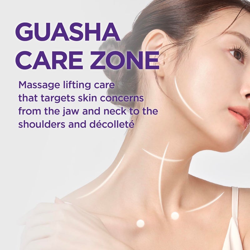 CKD Guaranteed CKD Gua Sha Neck Cream Filltocshot Refill Advanced AntiAging Neck Firming Cream with Massage Roller Visibly Reduces Wrinkles Lifts Tightens Sagging Skin Boosts Elasticity Korean Skincare - Image 3