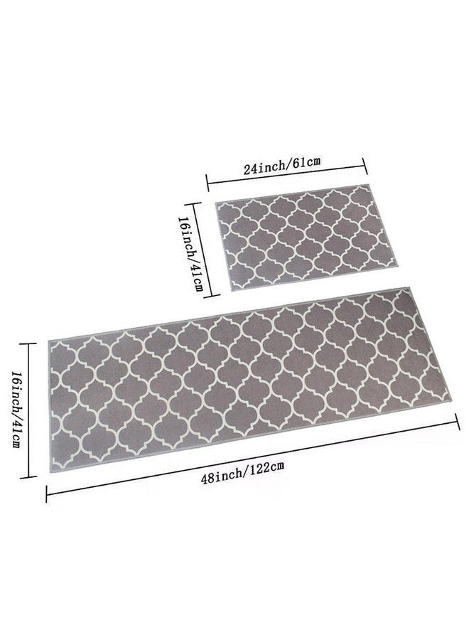 Home-Cloud HomeCloud Rectangular Kitchen Mat | Anti-Slip, Soft, Washable, Printed Designs for Floor, Kitchen & Room (6mm Thick) Pack of 2 Contain (1 Large (41 X 122 Cm) 1 Small 41 X 61 Cm) - Image 5