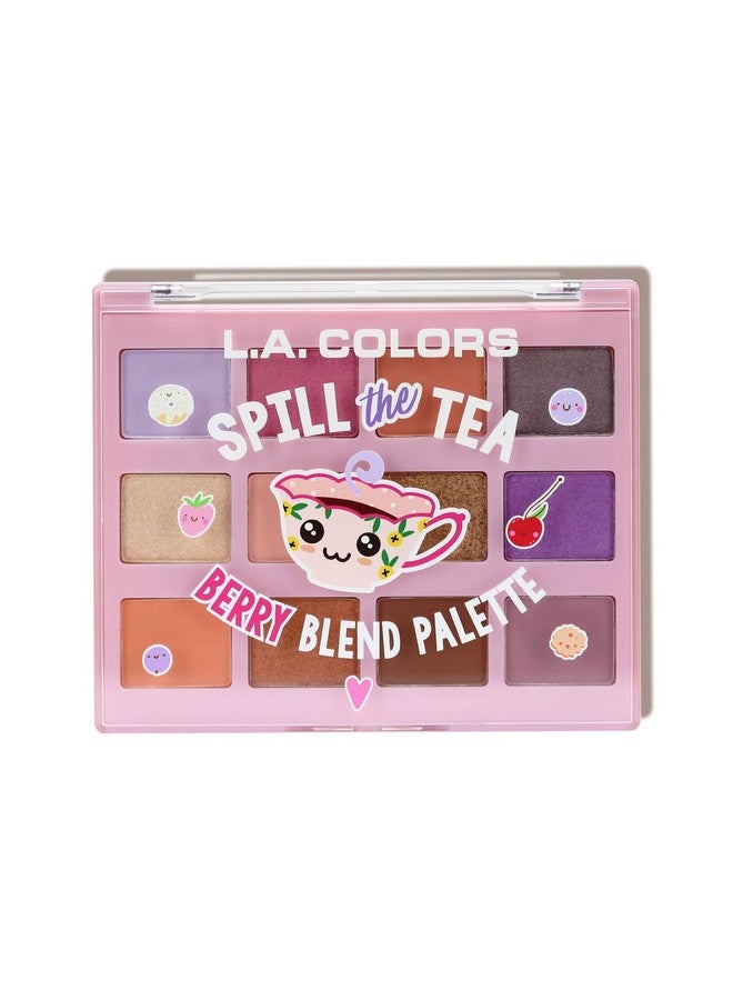 L.A. Colors Let'S Talk Tea Eyeshadow Ces433 Berry Blend - Image 1