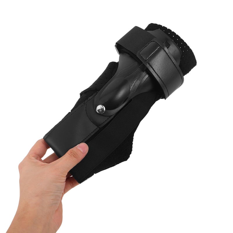 Athletic Ankle Brace Adjustable Compression Support Wrap With Sturdy Stabilizer For Sports Injury Prevention Black Size L 40 43 Suitable For Volleyball Soccer Basketball Hiking - Image 5